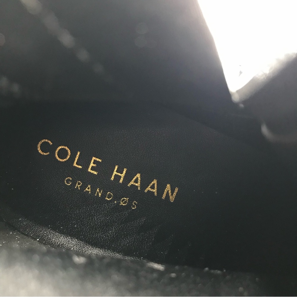 NWOB COLE HAAN Grand‎ OS Sz 6 Joanna Calf Hair Leopard Animal Print Bootie Boots - Picture 10 of 14